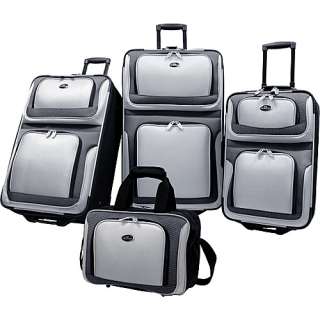 Traveler New Yorker 4 Piece Luggage Set   Gray  