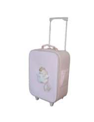 Wheeled Carry on Kids Luggage, Girls Rolling Upright Suitcase. Moons 