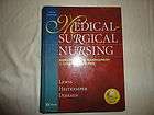 medical surgical nursing book by lewis 5th edition very good returns 