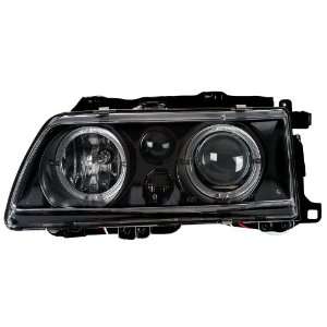    88 89 Honda Civic Black LED Halo Projector Headlights: Automotive