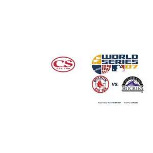   World Series Logo Coopersburg Commemorative Baseball Bat Sports