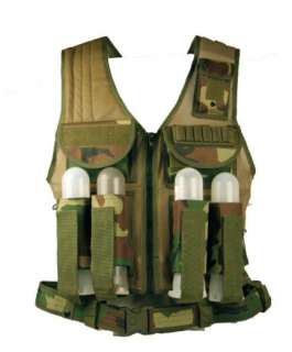 UAG TACTICAL PAINTBALL TANK POD GEAR VEST COYOTE TAN  