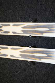   170 DOWNHILL SHAPED PARABOLIC SNOW SKIS AGYL / LOOK TWIN TIP ADULT SKI