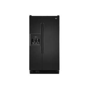    Maytag 22 Cu Ft Black Side By Side Refrigerator Appliances
