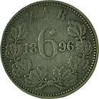 South Africa 1896 6 Pence COIN bullion coins  