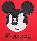 Custom Personalized Disney Mickey Mouse faces tshirt tee girl boy 
