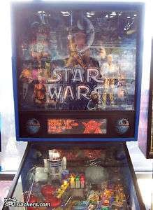 Data East Star Wars Pinball Machine GREAT SHAPE! LOOK!  