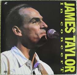 James TAYLOR In CONCERT Live Boston 1988 RARE LaserDisc 044744909861 