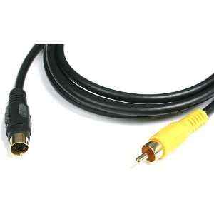   VIDEO CABLE 24K Gold Plated Connectors 75 Ohm Impedance Electronics