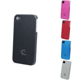 Frosted Red Plastic Hard Skin Case cover for Apple iPhone 4S 4 GSM 