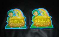 LOT OF 2 LUCKY CHARMS CEREAL PIGGY BANKS  