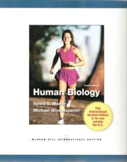 Human Biology by Mader   12th International Edition 9780077431259 