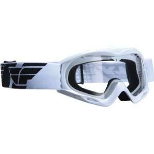   Off Road/Dirt Bike Motorcycle Goggles Eyewear   White/Clear / One Size