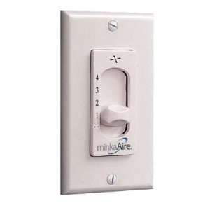   Aire WC105 WH System Fan Wall Mount Control, White