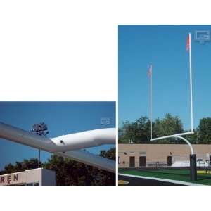   High School Football Goal Posts (Plate Mount)   1 Pair Sports