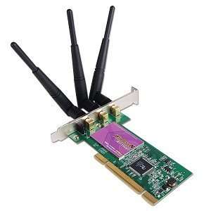  802.11b/g/n Wireless PCI Adapter Electronics