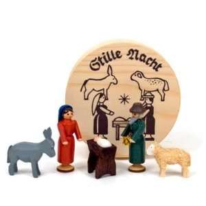  Miniature Nativity set (boxed)