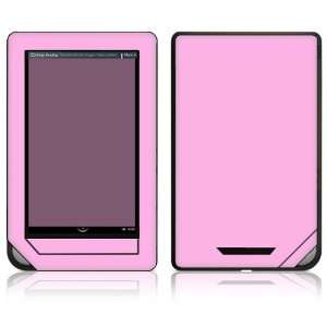   Nook Color Decal Sticker Skin   Simply Pink 