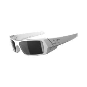  Oakley Gascan Sunglasses, Polished White with Black 
