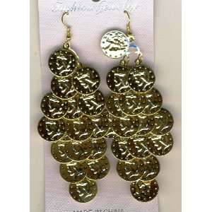  Gold coin dangle earrings Books