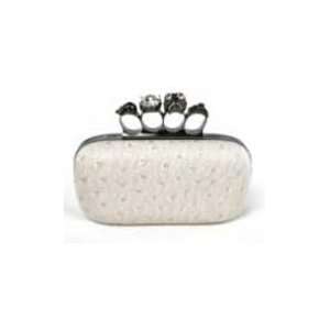   Ring Knuckle Duster Four Ring Evening Clutch Bag