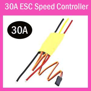 30A Brushless Motor Speed Controller Control RC BEC ESC for T rex 450 