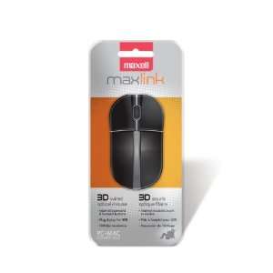  Maxell 3D Wired Optical Mouse (191134) Electronics