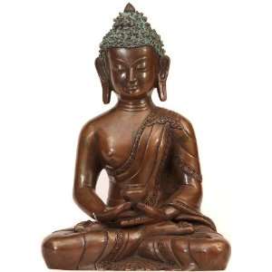  Amitabha Buddha   Copper Sculpture