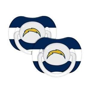  San Diego Chargers Pacifiers 2 Pack Safe BPA Free Baby