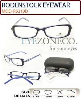EyezoneCo RODENSTOCK FULL Rim Acetate Frame R5210D NAVY  
