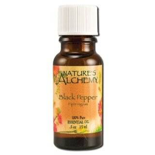 Essential Oil Black Pepper 0.50 Ounces by Natures Alchemy
