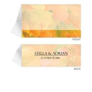  230 Personalized Place Cards   Autumn Sunrise Office 