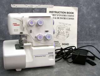Juno by Janome Serger Sewing Machine Model 3434D Works Great  