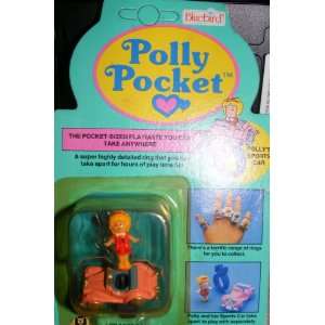    Vintage Polly Pocket Pink Sports Car Ring (1989) Toys & Games