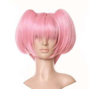  Pink Short Length Anime Costume Cosplay Wig: Toys & Games