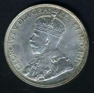 CANADA 1936 KING GEORGE V SILVER DOLLAR COIN AS SHOWN  