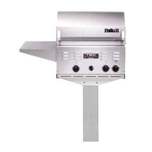  TEC Patio II Gas Grill on in Ground Post NG (Stainles 