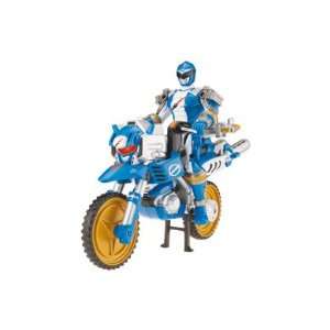   Trans Cycle with Power Ranger   ZordTek with Blue Ranger Toys & Games