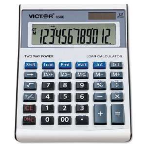 Victor Desktop Calculator   12 Character(s)   Solar, Battery Powered 