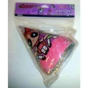 Powerpuff Girls Pack of 8 Decorative Party Hats Case Pack 72   693562