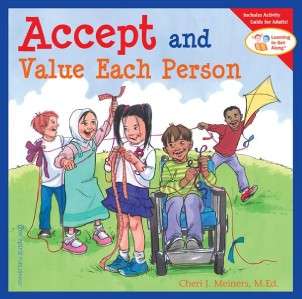 Accept and Value Each Person, social skills book 4 8  