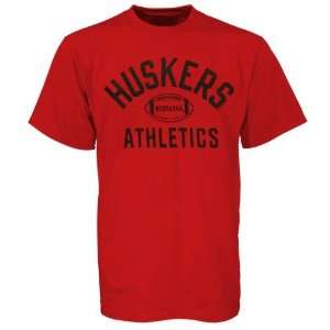 adidas Nebraska Cornhuskers Scarlet Preschool Athletics T shirt 