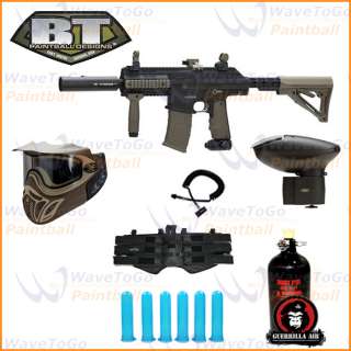   TM15 LE Tactical Paintball Marker Gun Tan Sniper MEGA Package  