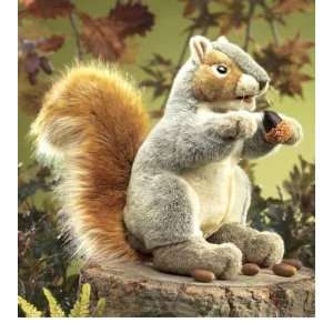  Folkmanis Puppet Gray Squirrel Toys & Games
