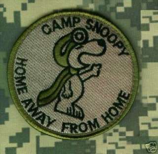 SPECIAL OPERATIONS COMMAND CAMP SNOOPY MASCOT ACU PATCH  