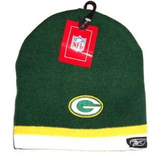   Packers YOUTH Winter Beanie Hat Knit Cap NFL Authentic & NEW  