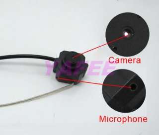 Wireless Nanny Security Mic Spy Cam Pinhole Mini Camera  