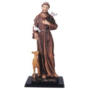   Francis Holy Figurine Religious Decoration Statue