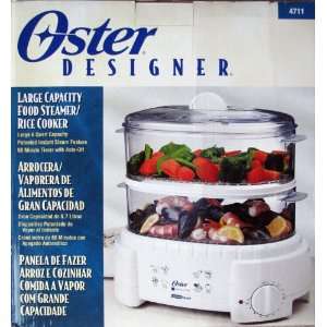   Designer Large Capacity Food Steamer & Rice Cooker