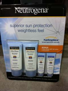 Neutrogena Ultra Sheer Dry Touch Sunblock SPF 55 Value Pack   2 Pack 